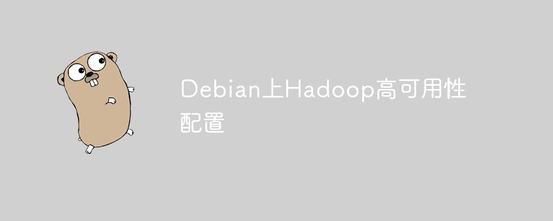 debian上hadoop高可用性配置