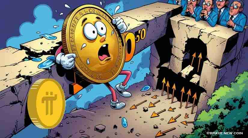 pi network（pi coin）价格下跌至0.5663美元，其价值的77％从历史高