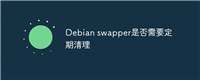 Debian swapper是否需要定期清理