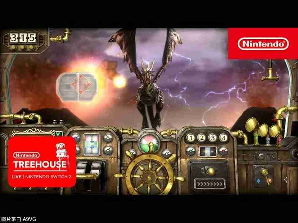 任天堂switch2官方树屋节目第二日游戏试玩视频汇总