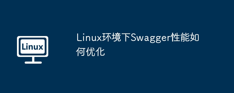 linux环境下swagger性能如何优化