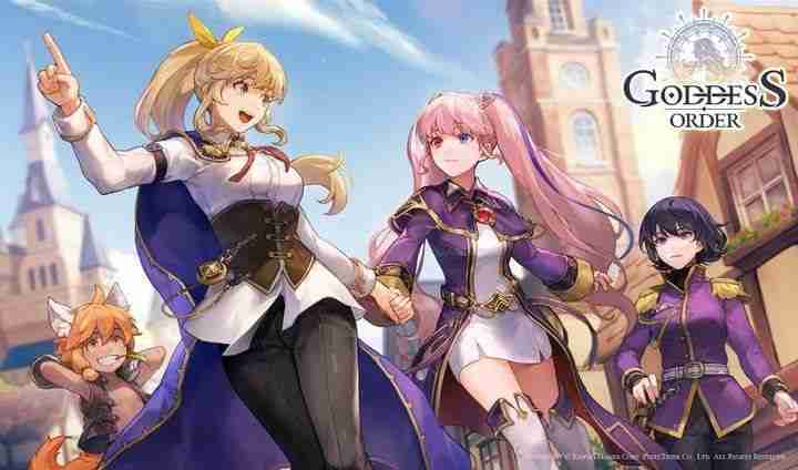 《克鲁赛德战记》核心开发团队新作《goddess order 女神指令》公开最新主视觉图
