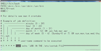 Linux中的计划任务(crontab)使用方式