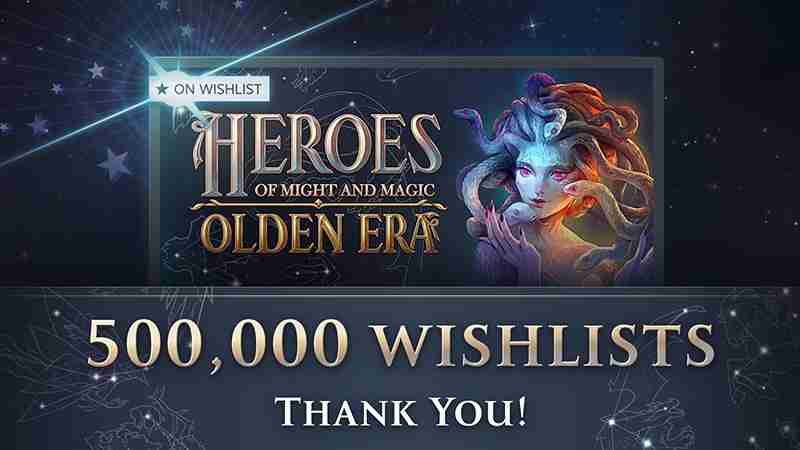 《英雄无敌:上古纪元》steam愿望单破50万 官方狂喜