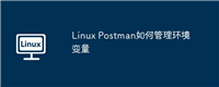 Linux Postman如何管理环境变量