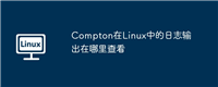 Compton在Linux中的日志输出在哪里查看