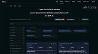 Awesome MCP Servers— 开源的MCP资源聚合平台,覆盖多个垂直领域