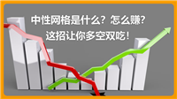 中性网格是什么?怎么赚?这招让你多空双吃!