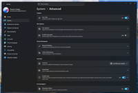 Win11 Dev/Beta版本已上线高级设置 可通过ViVeTool开启