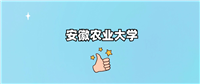 安徽农业大学是985还是211学校？算名校吗