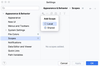 WebStorm作用域和文件颜色详解