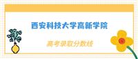 西安科技大学高新学院什么档次?多少分能考上?