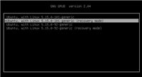 Ubuntu20.04内存不足导致无法开机的解决方法