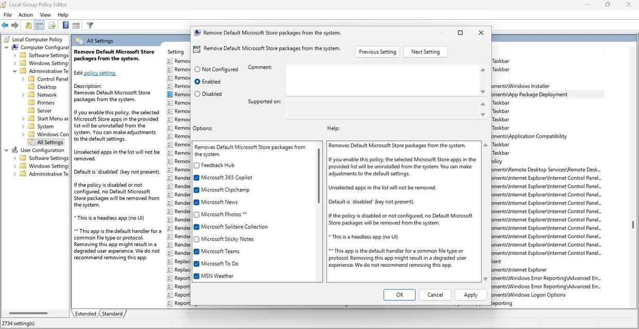 预装应用瘦身! 微软Win1125H2新策略支持卸载预装应用