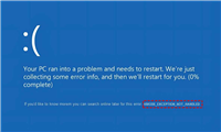 Kmode Exception Not Handled蓝屏怎么办? win11/10 kmode蓝屏错误代码解决方法汇总