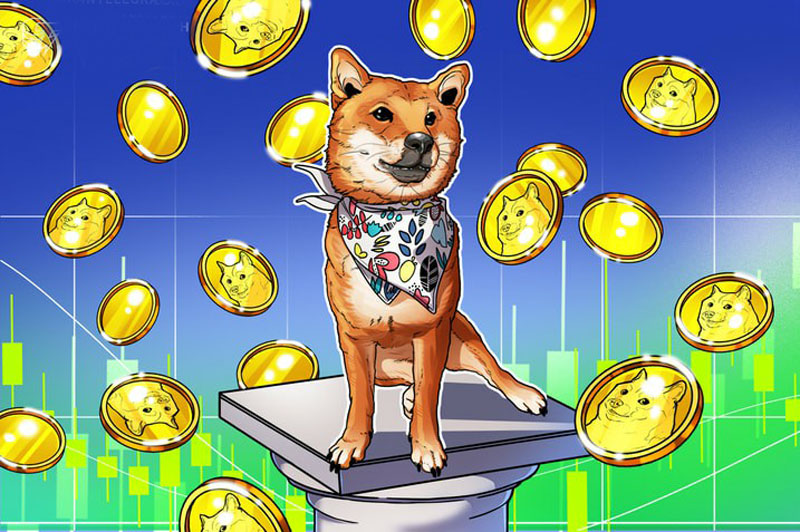 doge价格在该指标转为看涨时曾上涨340%
