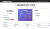 基于SpringBoot+Pcap4j实现网络流量抓包与实时分析