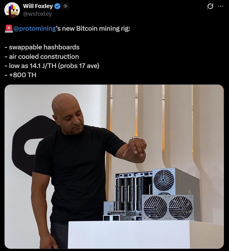 jack dorsey的block目标让比特币(btc)挖矿设备达到10年生命周期