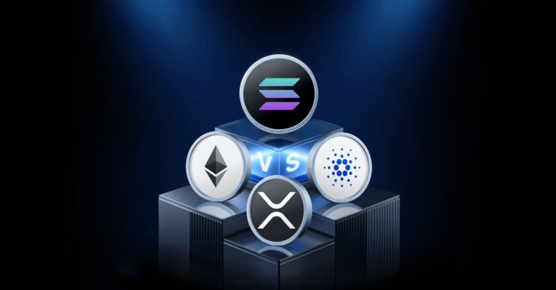 solana与以太坊、xrp及cardano比较