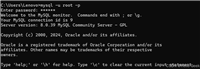 在终端进入MySQL方式