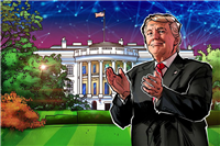 迷因币(Memecoin)玩家在美国国会附近竖立12英尺高金色特朗普比特币(BTC)雕像导读