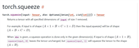 PyTorch中tensor.squeeze() 使用小结