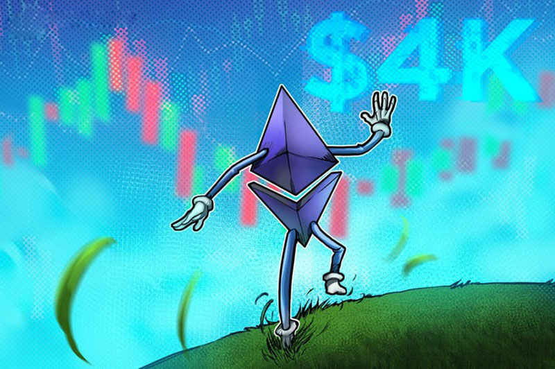 以太坊（eth）三重底部形态暗示即将突破4000美元