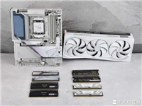 纯白旗舰新标杆! 技嘉X870E X3D超级冰雕主板实测抗压4款内存