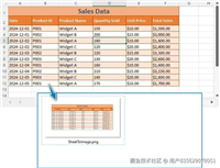 Python实现将Excel转换为高保真图片