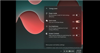 Win11超实用改进! 节能器面板可一键切换深浅色模式