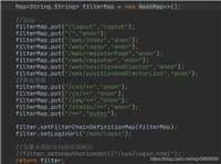 shiro配置路径为anno,但请求还是拦截下来的解决方案
