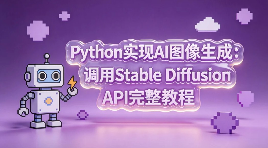 python调用stable diffusion api实现ai图像生成的完整教程