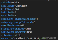 修改Zookeeper的客户端连接端口方式(默认2181端口)
