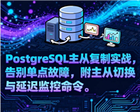 PostgreSQL主从复制实战指南:告别单点故障,附主从切换与延迟监控命令
