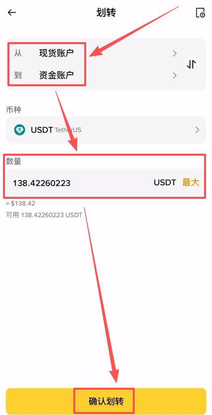 币安交易所卖出usdt教程