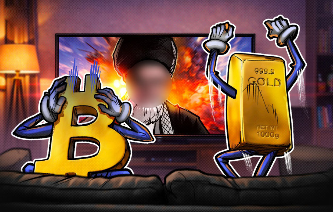 比特币（btc）与黄金：面对伊朗战争冲击的差异化反应剖析