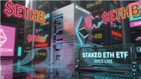 贝莱德质押以太坊ETF正式上线：ETHB能否帮助以太坊跑赢比特币？