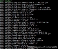 Linux通过vim修改Jar包并重新发布过程(Springboot项目)