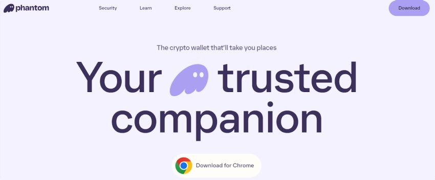 5. phantom wallet：solana 代币的最佳热钱包