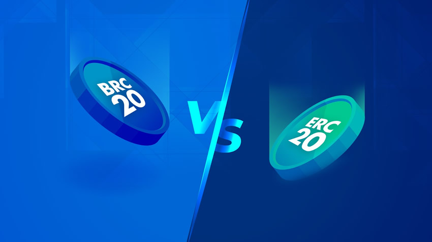 比特币生态里的brc-20代币和普通erc-20有什么不同?