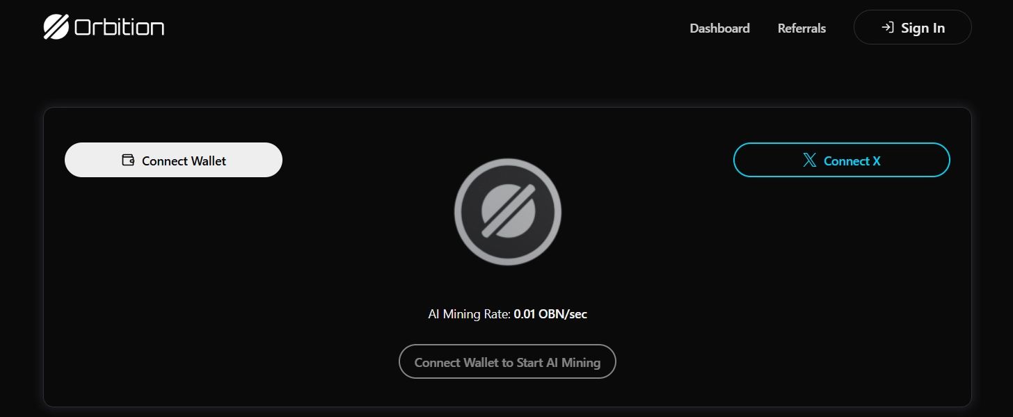 orbition network 空投分步指南