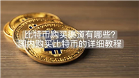 比特币购买渠道有哪些？国内购买比特币的详细教程