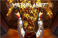 日本上市企业Metaplanet完成2823枚比特币（BTC）增持 总持币量突破43000枚大关