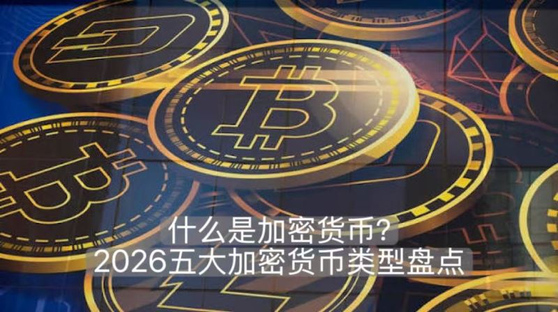 什么是加密货币?2026五大加密货币类型盘点
