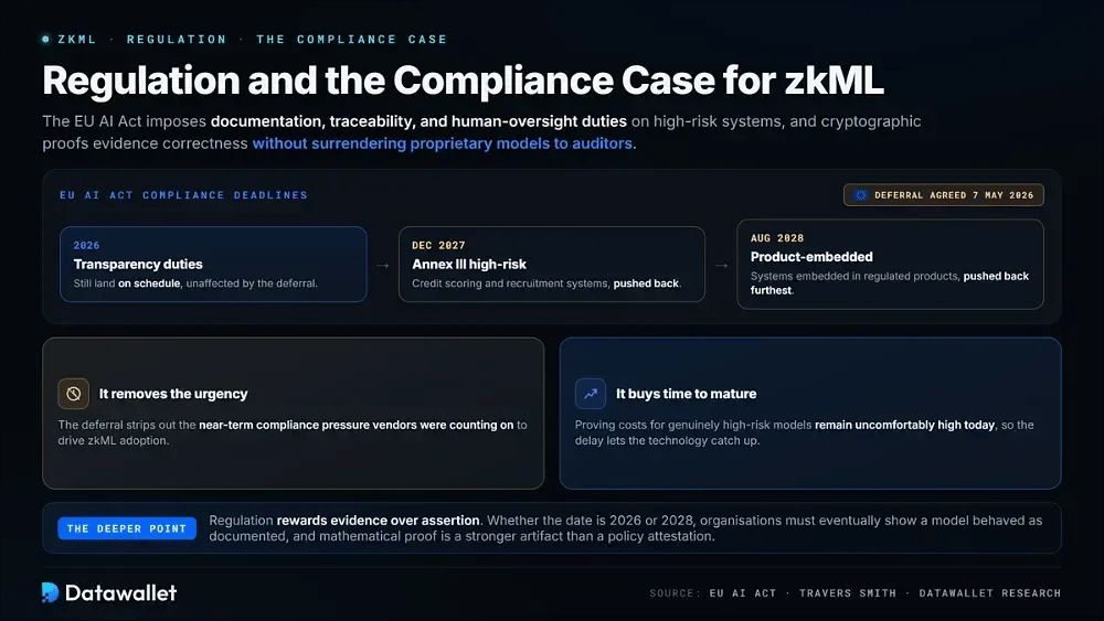 监管与 zkml 的合规案例