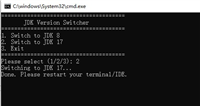 Windows环境下一键切换JDK版本(告别手动改环境变量)