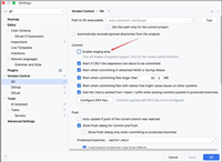 关于&nbsp;IDEA&nbsp;里的&nbsp;Enable&nbsp;staging&nbsp;area操作大全