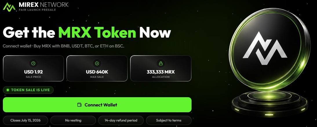mirex network 预售概览
