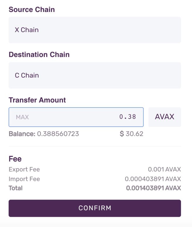如何将avax代币转入metamask?_图4