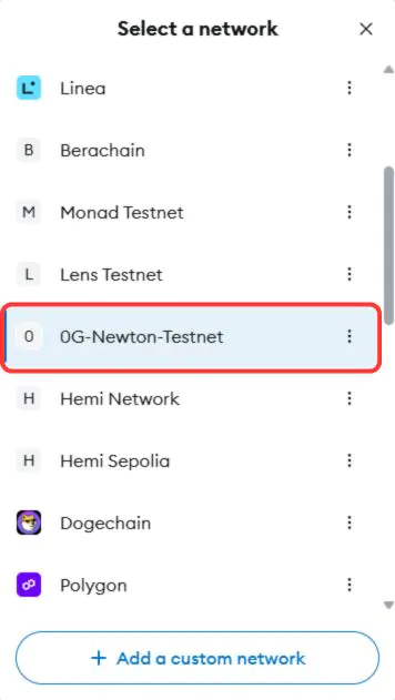 如何将 0g 测试网添加到 metamask 图文教学_图6